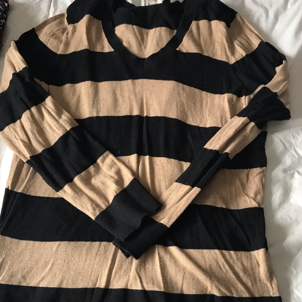 LOFT Stripped Sweater